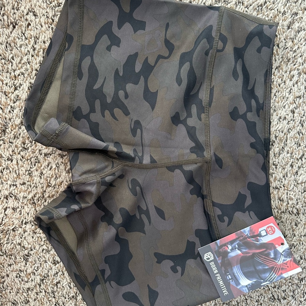 Born Primitive Camo Athletic Shorts